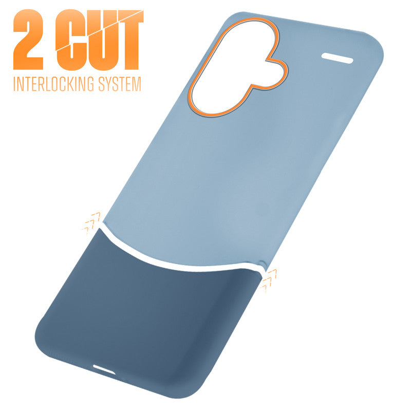 Frosted Case With 2-Cut Interlock For Redmi Note 13 Pro Plus 5G