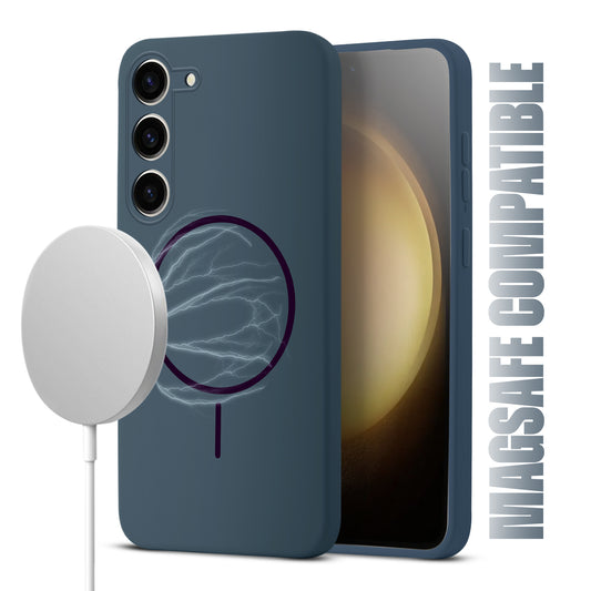 MagSafe Compatible Liquid Silicone Case For Samsung S23 5G