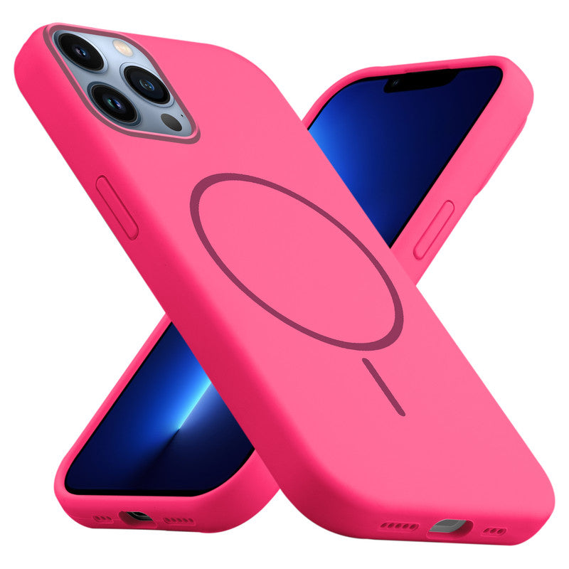 MagSafe Compatible Liquid Silicone Case For Apple iPhone 13 Pro
