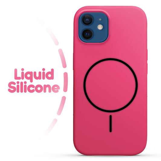 Cloud Feel Silicone Case for Apple iPhone 12 – Supports Wireless Charging