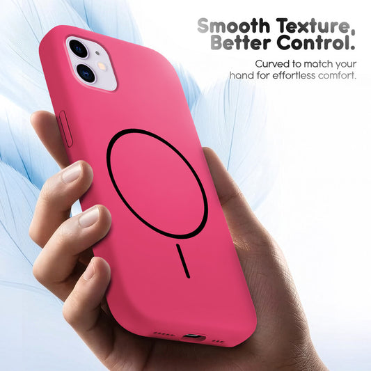 Wireless Charging Support Compatible Liquid Silicone Case For Apple iPhone 11