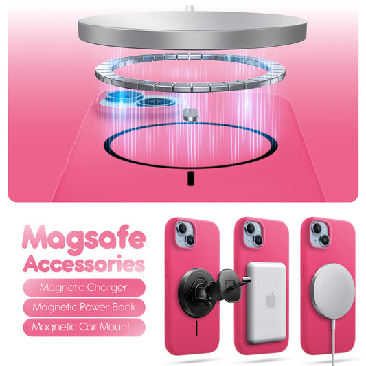 Cloud Feel Silicone Case for Apple iPhone 14 – Supports Wireless Charging