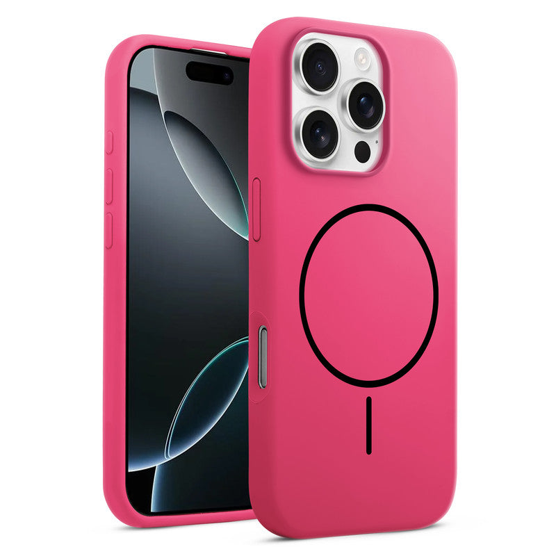Cloud Feel Silicone Case for Apple iPhone 16 Pro – Supports Wireless Charging