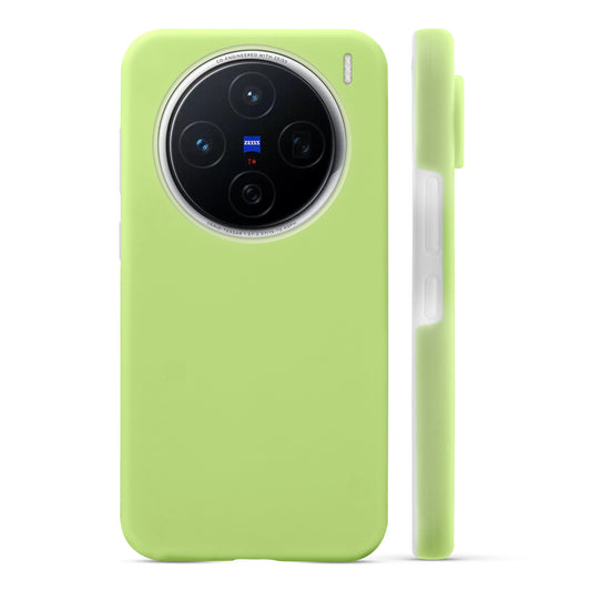 Smooth Touch Soft Silicone Back Case for Vivo X200 5G with Camera Protection for a Sleek and Stylish Look