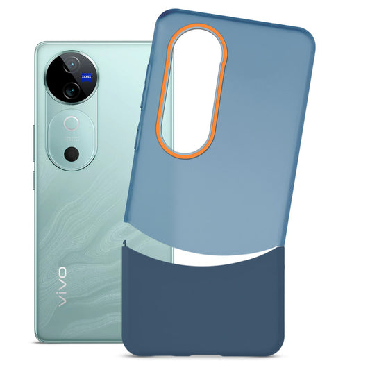 Frosted Hard Back Case For Vivo V40 5G with 2-Cut Interlocking System