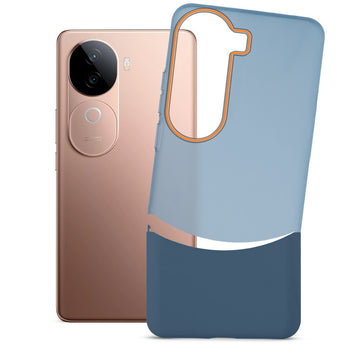Frosted Case With 2-Cut Interlock For iQOO Z9s 5G