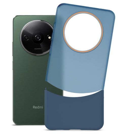 Frosted Case With 2-Cut Interlock For Redmi A3 2024