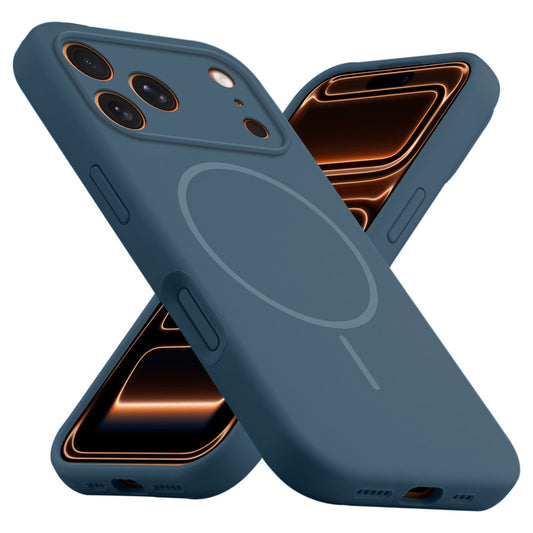 MagSafe Compatible Liquid Silicone Case For Apple iPhone 17 Pro Max With Camera Protection