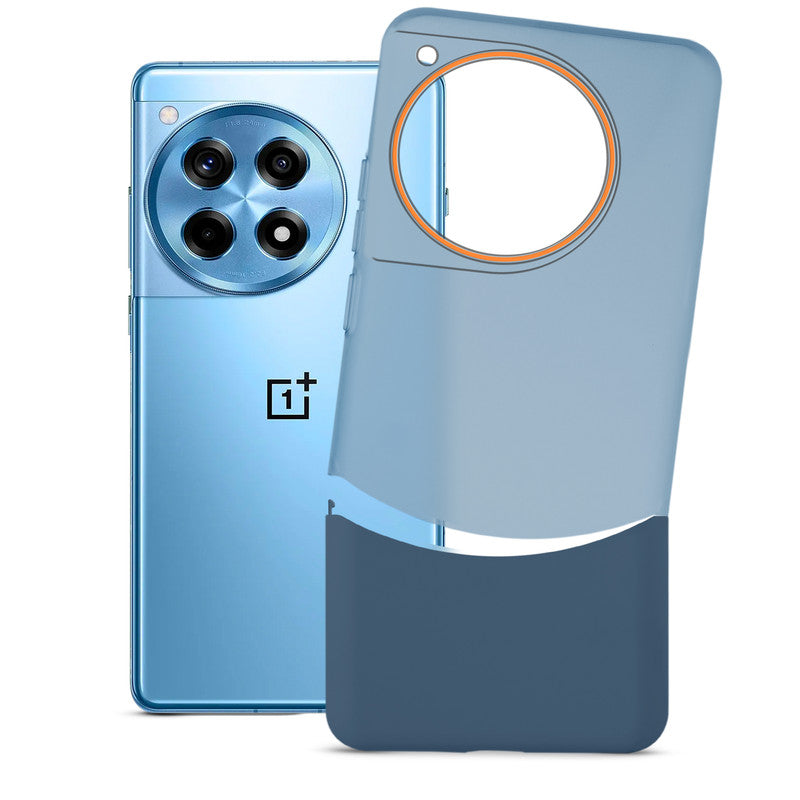 Frosted Case With 2-Cut Interlock For OnePlus 12R 5G