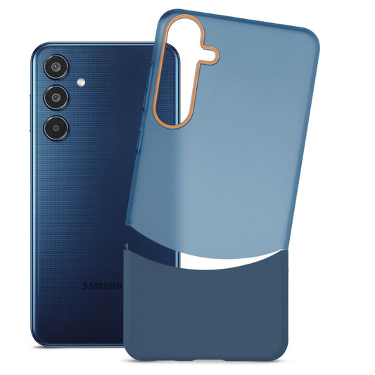 Frosted Hard Back Case For Samsung M35 5G with 2-Cut Interlocking System