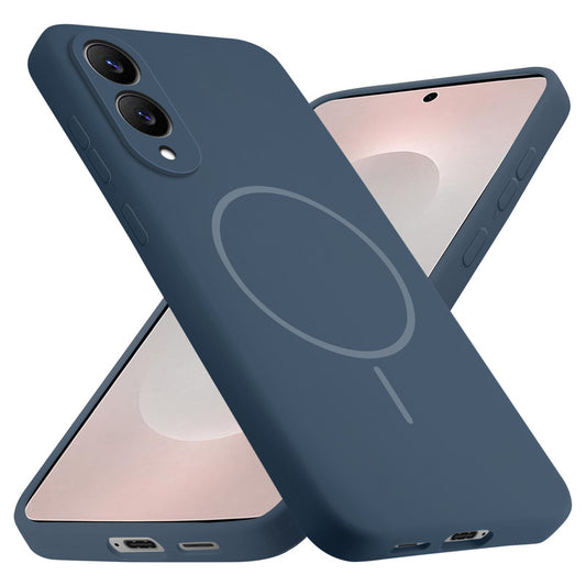 MagSafe Compatible Liquid Silicone Case For Samsung S25 Edge 5G