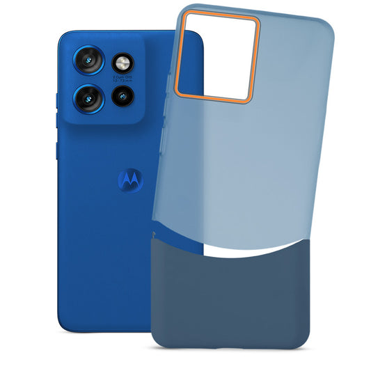 Frosted Hard Back Case For Motorola Moto Edge 50 Neo 5G with 2-Cut Interlocking System