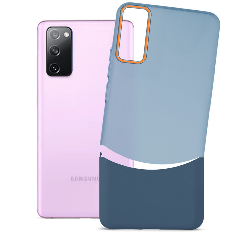 Frosted Case With 2-Cut Interlock For Samsung S20 FE 5G