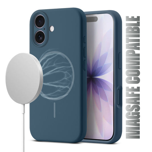 MagSafe Compatible Liquid Silicone Case For Apple iPhone 17 With Camera Protection