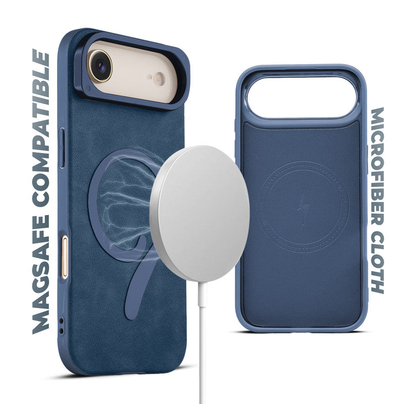 Prime Leather Wireless Charging Compatible Case for Apple iPhone 17 Air