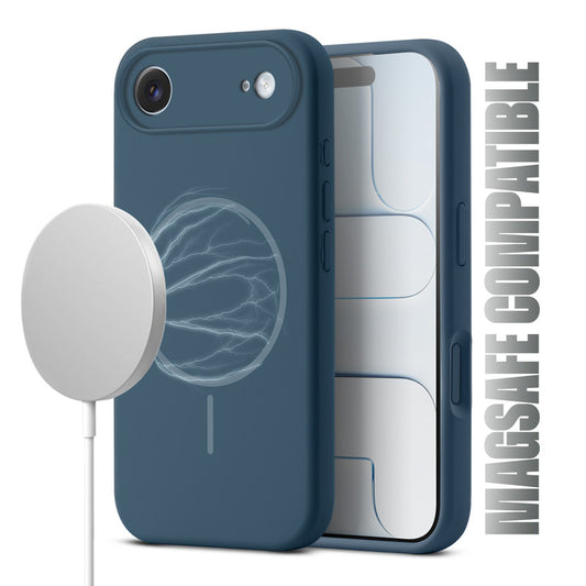 MagSafe Compatible Liquid Silicone Case For Apple iPhone 17 Air With Camera Protection