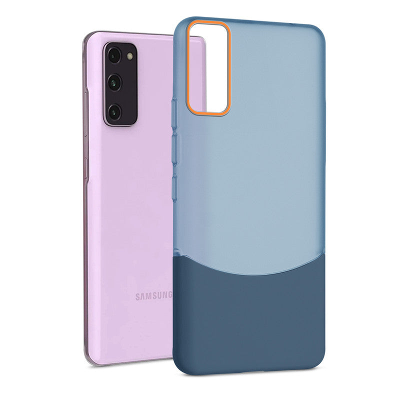 Frosted Case With 2-Cut Interlock For Samsung S20 FE 5G