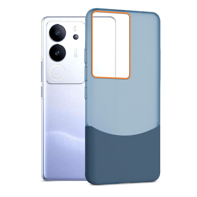 Frosted Case With 2-Cut Interlock For Vivo V29 Pro 5G