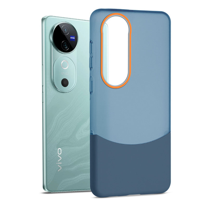 Frosted Case With 2-Cut Interlock For Vivo V40 5G