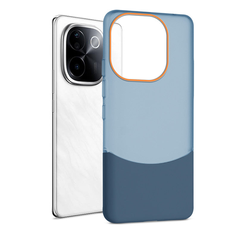 Frosted Case With 2-Cut Interlock For iQOO Z9s Pro 5G