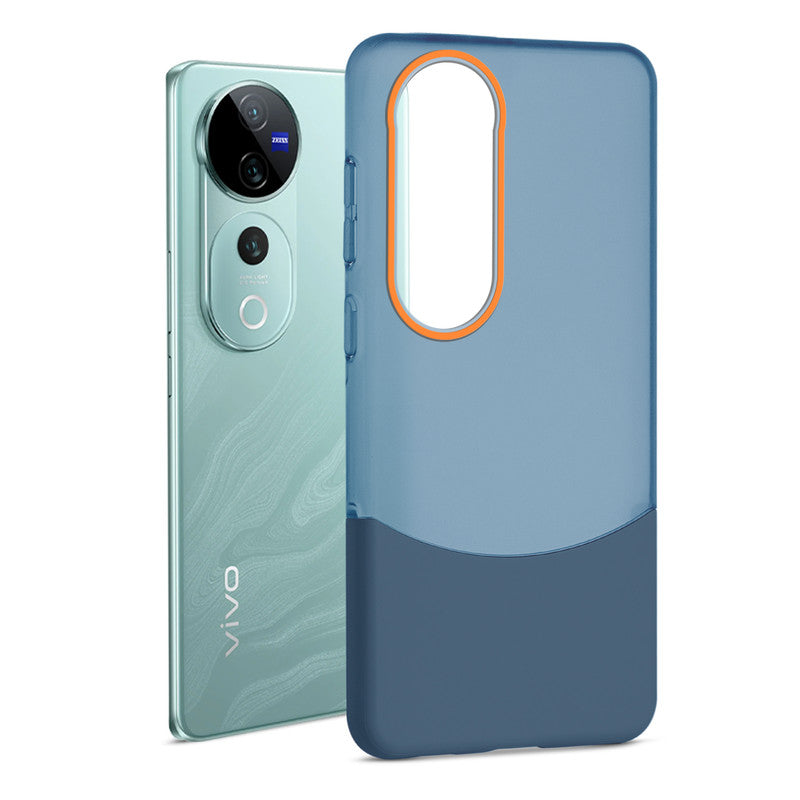Frosted Case With 2-Cut Interlock For Vivo V40 Pro 5G
