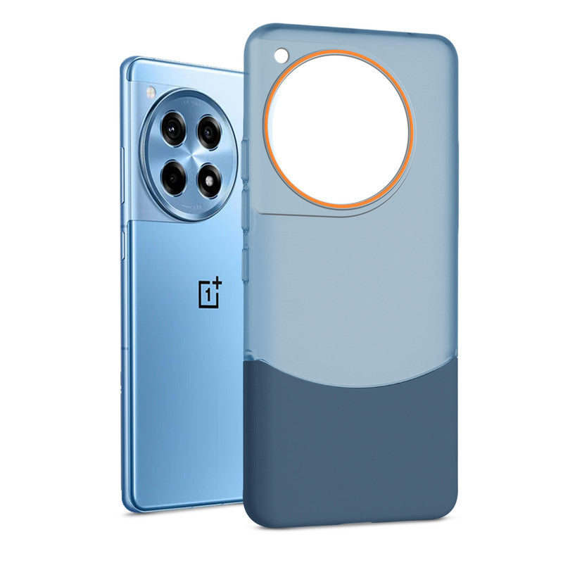 Frosted Case With 2-Cut Interlock For OnePlus 12R 5G