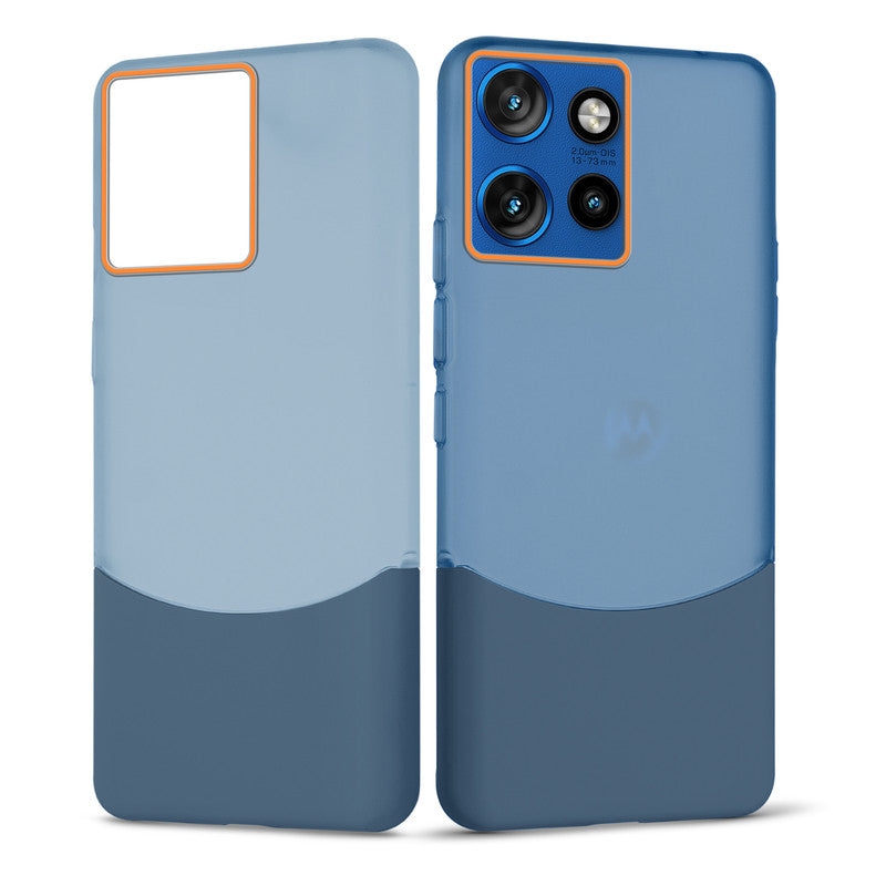 Frosted Case With 2-Cut Interlock For Motorola Moto Edge 50 Neo 5G