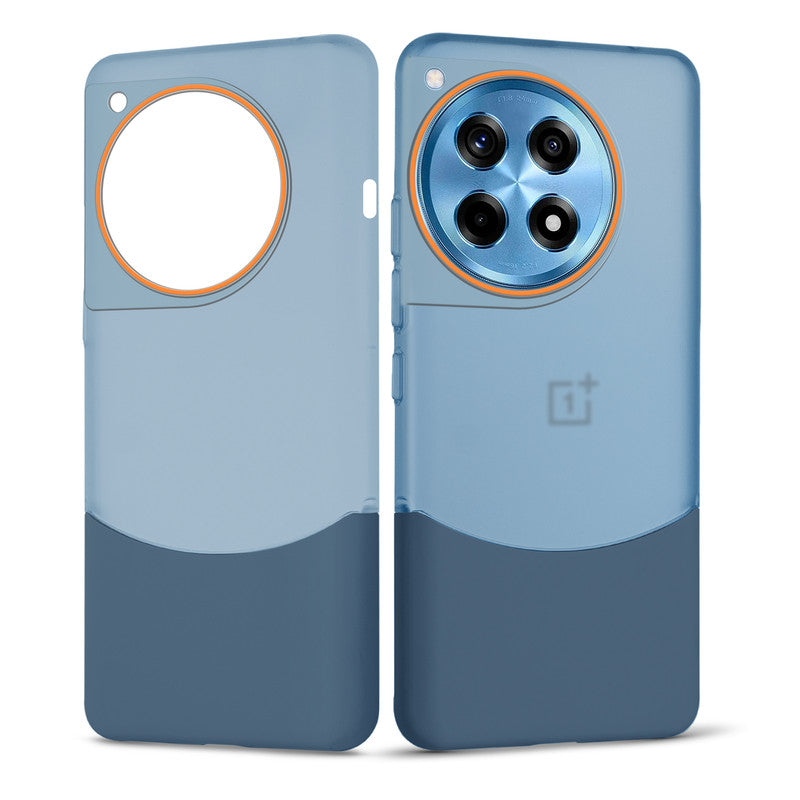 Frosted Case With 2-Cut Interlock For OnePlus 12R 5G
