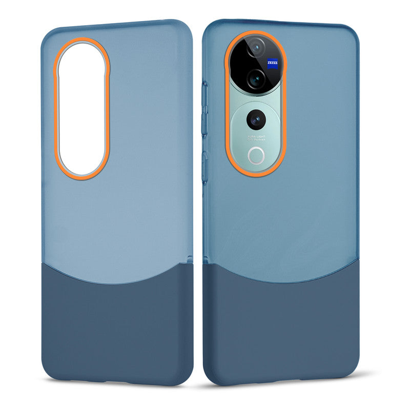 Frosted Case With 2-Cut Interlock For Vivo V40 Pro 5G