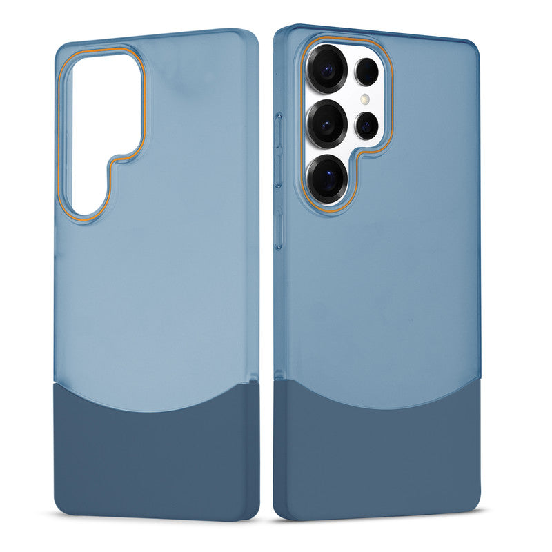 Frosted Case With 2-Cut Interlock For Samsung S25 Ultra 5G