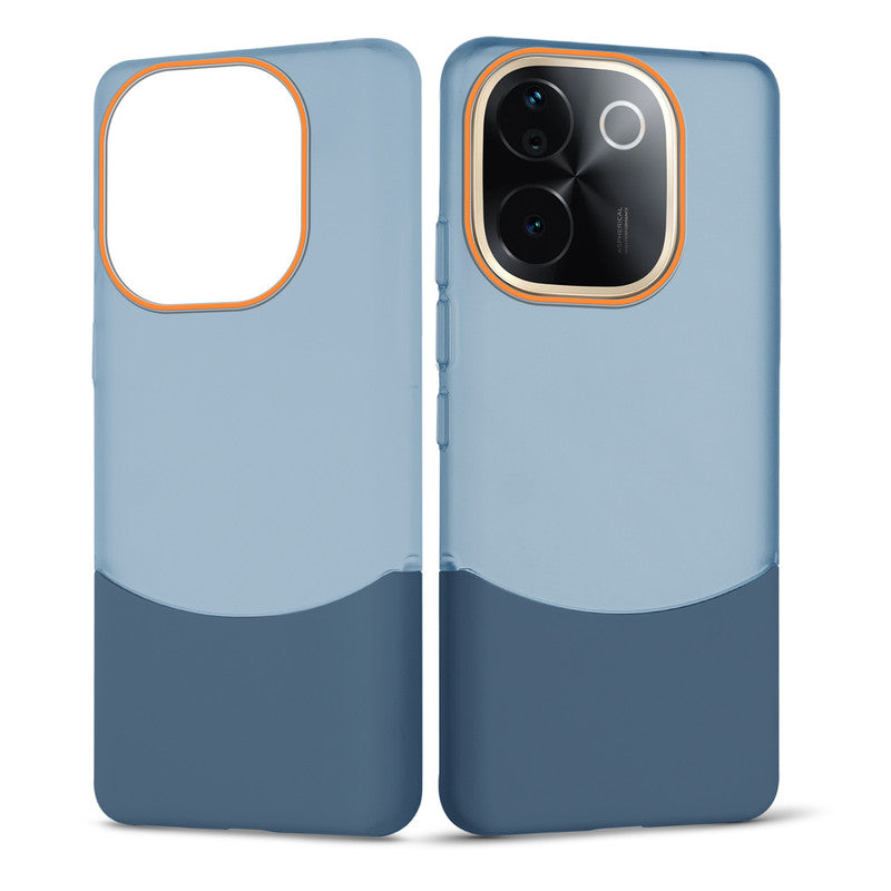 Frosted Case With 2-Cut Interlock For Vivo T3 Pro 5G