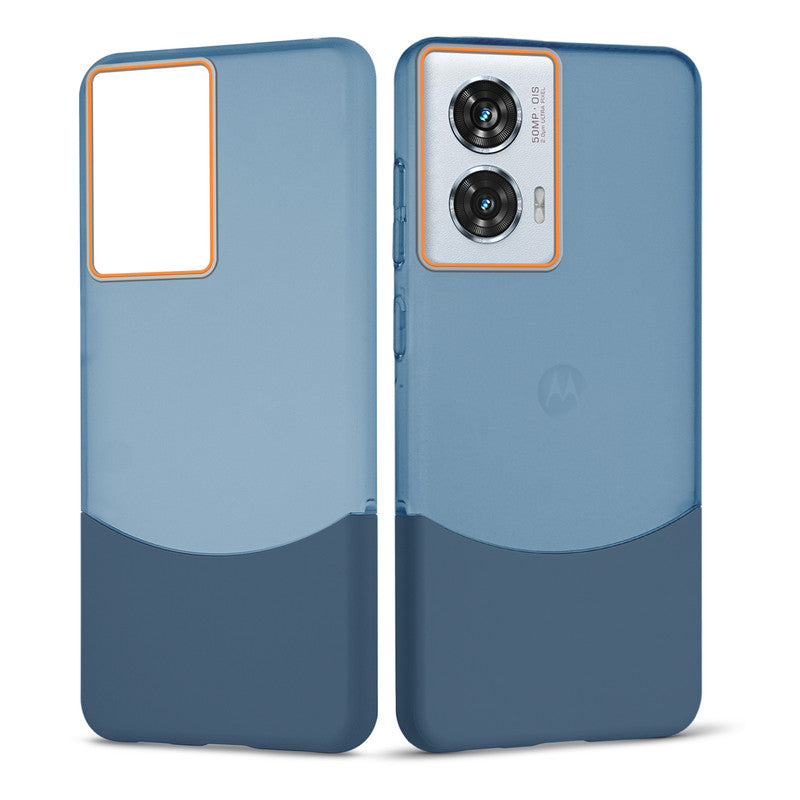 Frosted Case With 2-Cut Interlock For Motorola Moto Edge 50 Fusion 5G