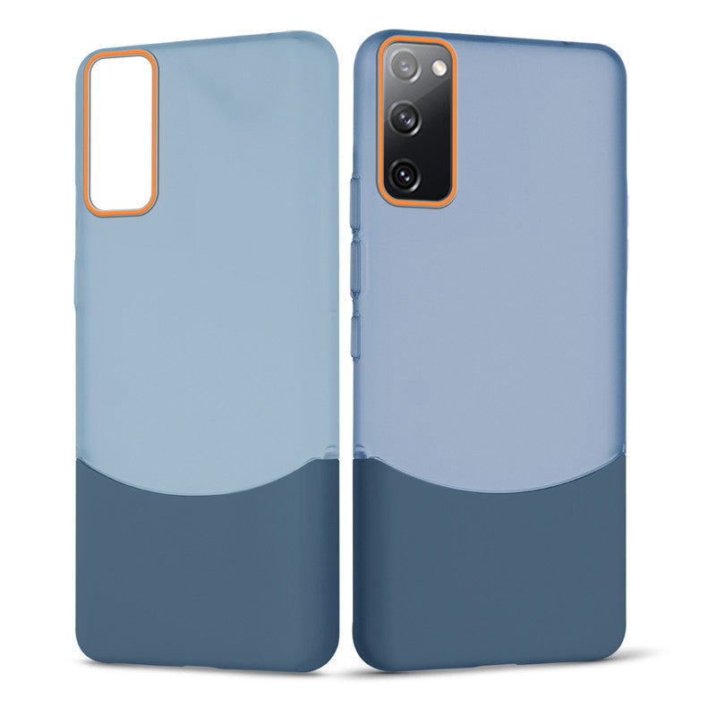 Frosted Case With 2-Cut Interlock For Samsung S20 FE 5G