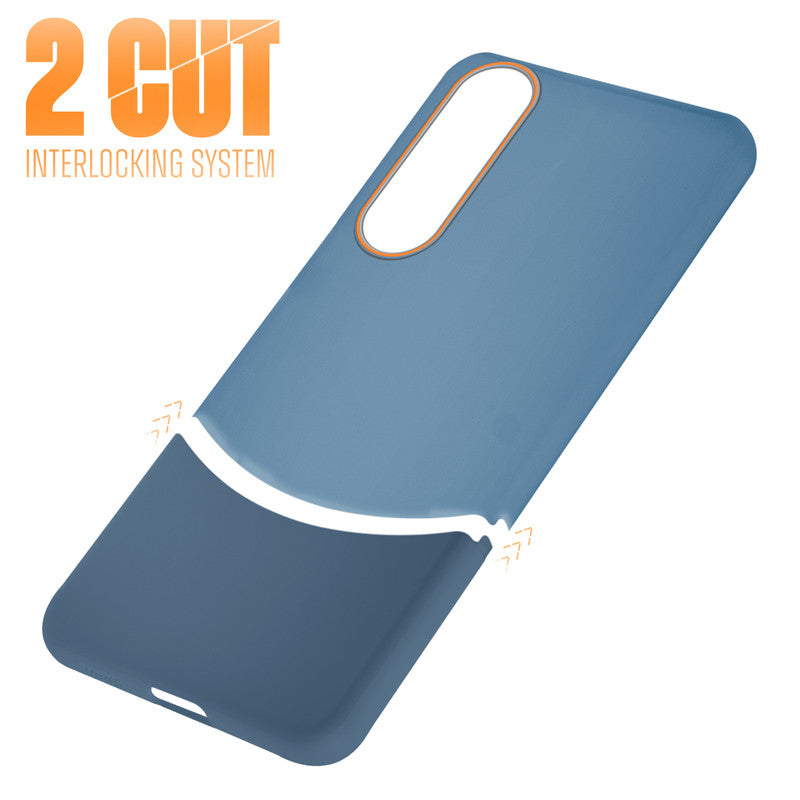 Frosted Case With 2-Cut Interlock For OnePlus Nord CE 4 5G