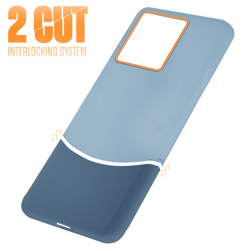 Frosted Case With 2-Cut Interlock For Motorola Moto Edge 50 Neo 5G