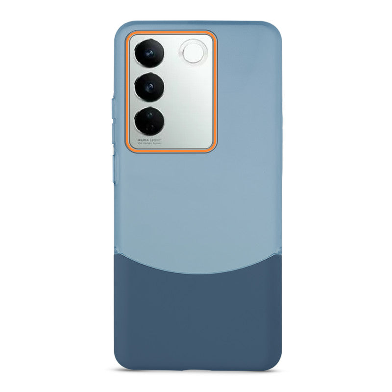 Frosted Case With 2-Cut Interlock For Vivo V27 5G