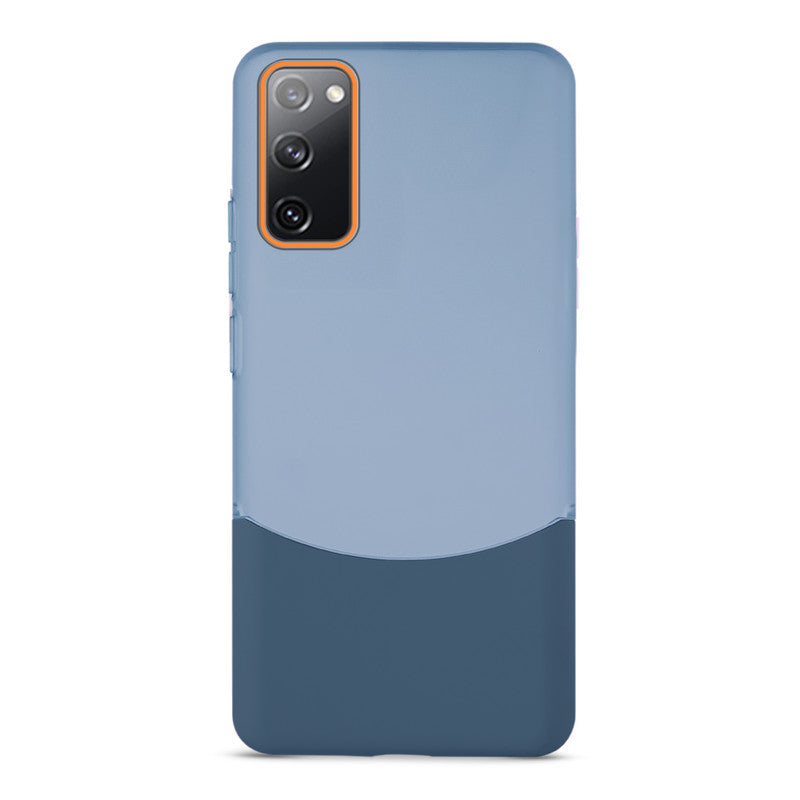 Frosted Case With 2-Cut Interlock For Samsung S20 FE 5G