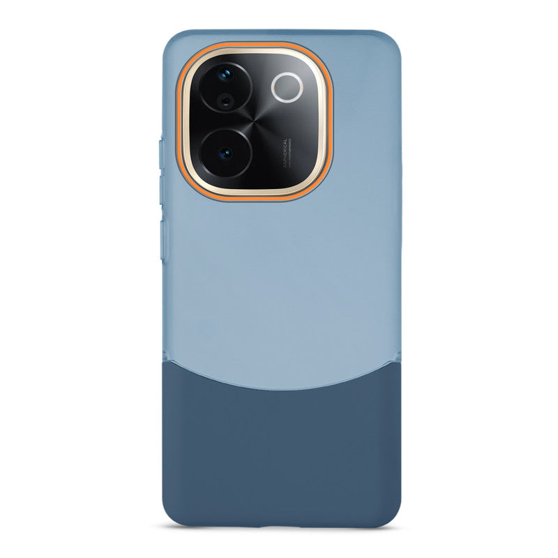 Frosted Case With 2-Cut Interlock For Vivo T3 Pro 5G