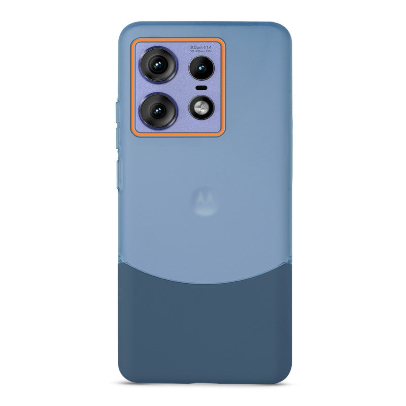 Frosted Case With 2-Cut Interlock For Motorola Moto Edge 50 Pro 5G