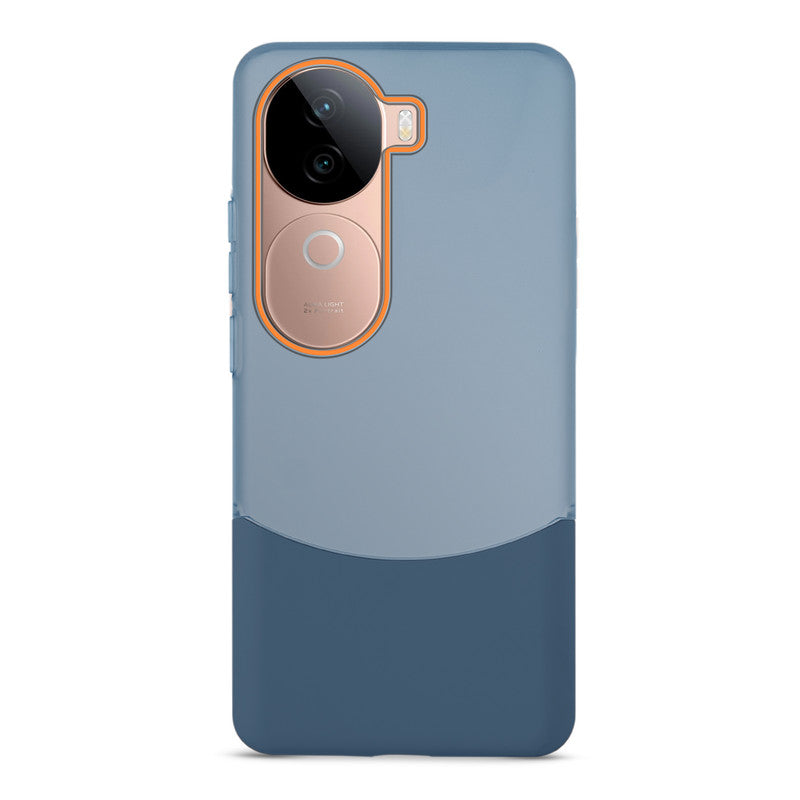 Frosted Case With 2-Cut Interlock For iQOO Z9s 5G