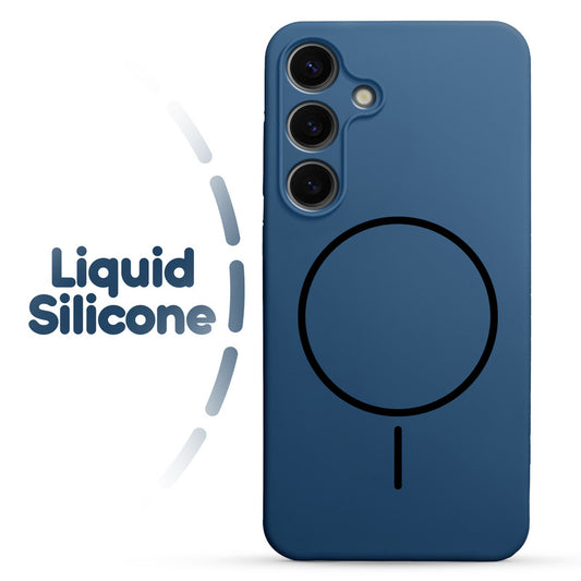 Cloud Feel Silicone Case for Samsung S24 5G – Supports Wireless Charging