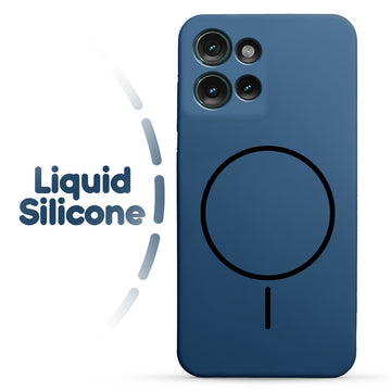 Cloud Feel Silicone Case for Motorola Moto Edge 50 5G – Supports Wireless Charging
