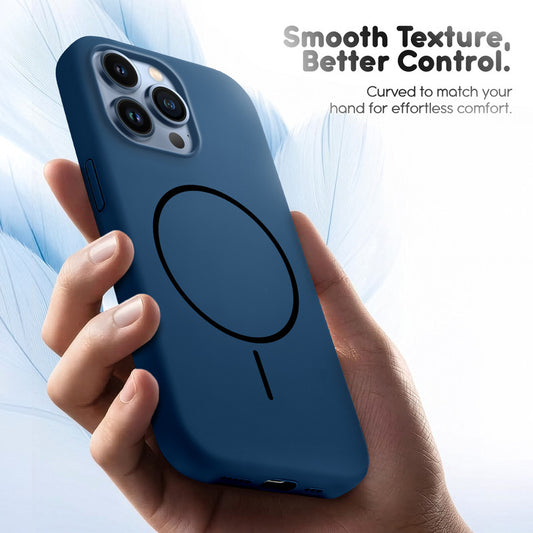 Cloud Feel Silicone Case for Apple iPhone 13 Pro – Supports Wireless Charging