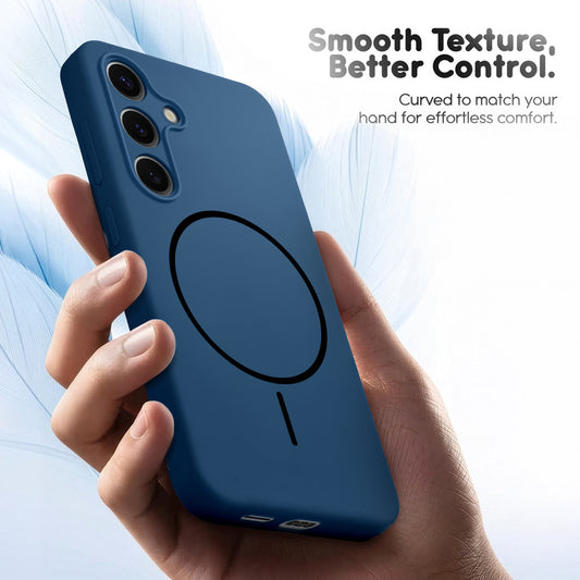 Cloud Feel Silicone Case for Samsung S23 FE 5G – Supports Wireless Charging