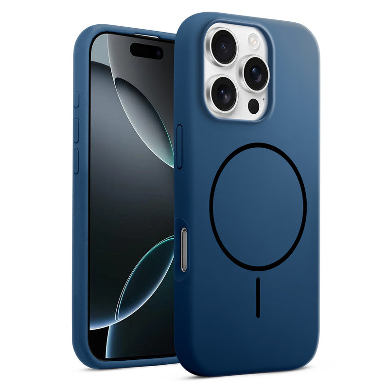 Cloud Feel Silicone Case for Apple iPhone 16 Pro – Supports Wireless Charging