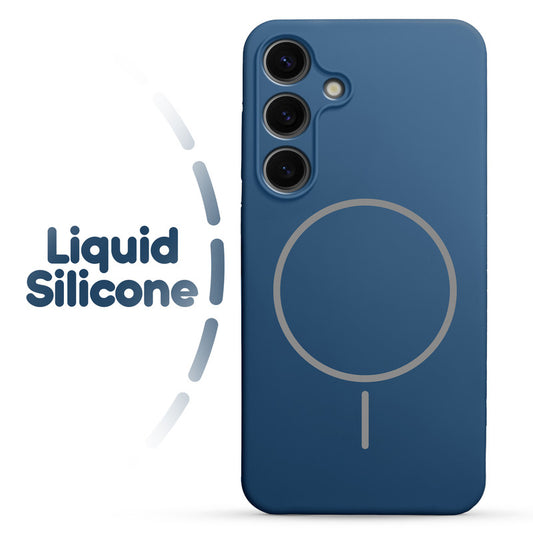 Cloud Feel Silicone Case for Samsung S24 Plus 5G – Supports Wireless Charging