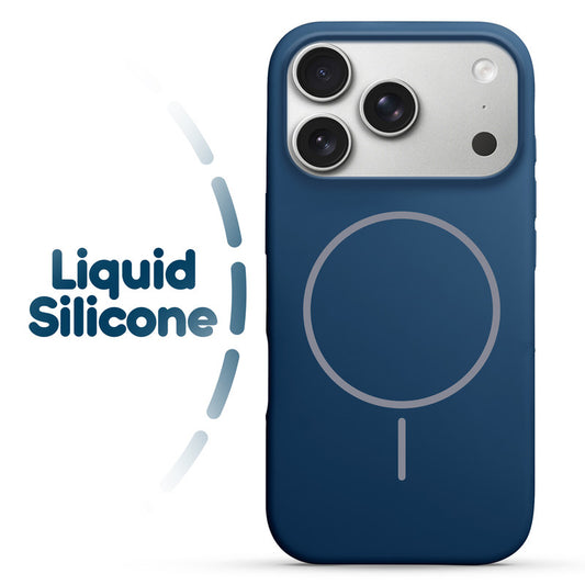 Cloud Feel Silicone Case for Apple iPhone 17 Pro – Supports Wireless Charging