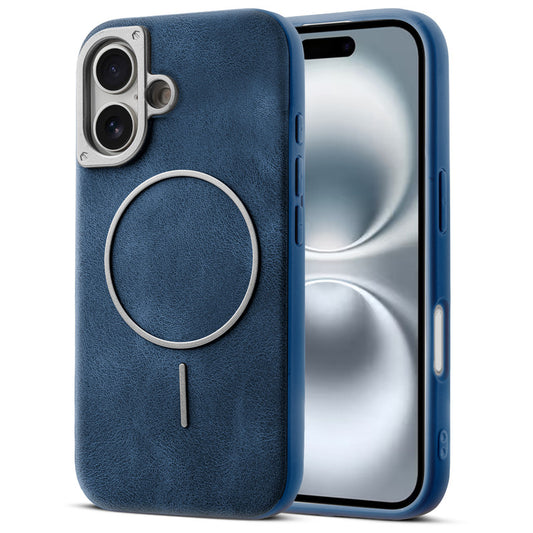 Elite PU Leather Case for Apple iPhone 17 , Hard Shell with Soft Inner Fabric & MagSafe Support