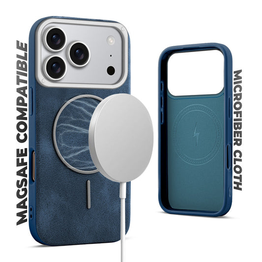 Elite PU Leather Case for Apple iPhone 17 Pro , Hard Shell with Soft Inner Fabric & MagSafe Support