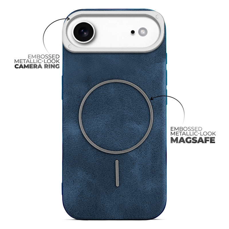 Elite PU Leather Wireless Charging Support Case for Apple iPhone 17 Air